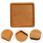 Set of 4 Non-slip Square Kitchen Tools for Coaster