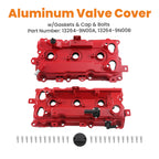 2X Aluminum Valve Covers with Gaskets for Nissan Altima Murano QX60 (2015–2018)