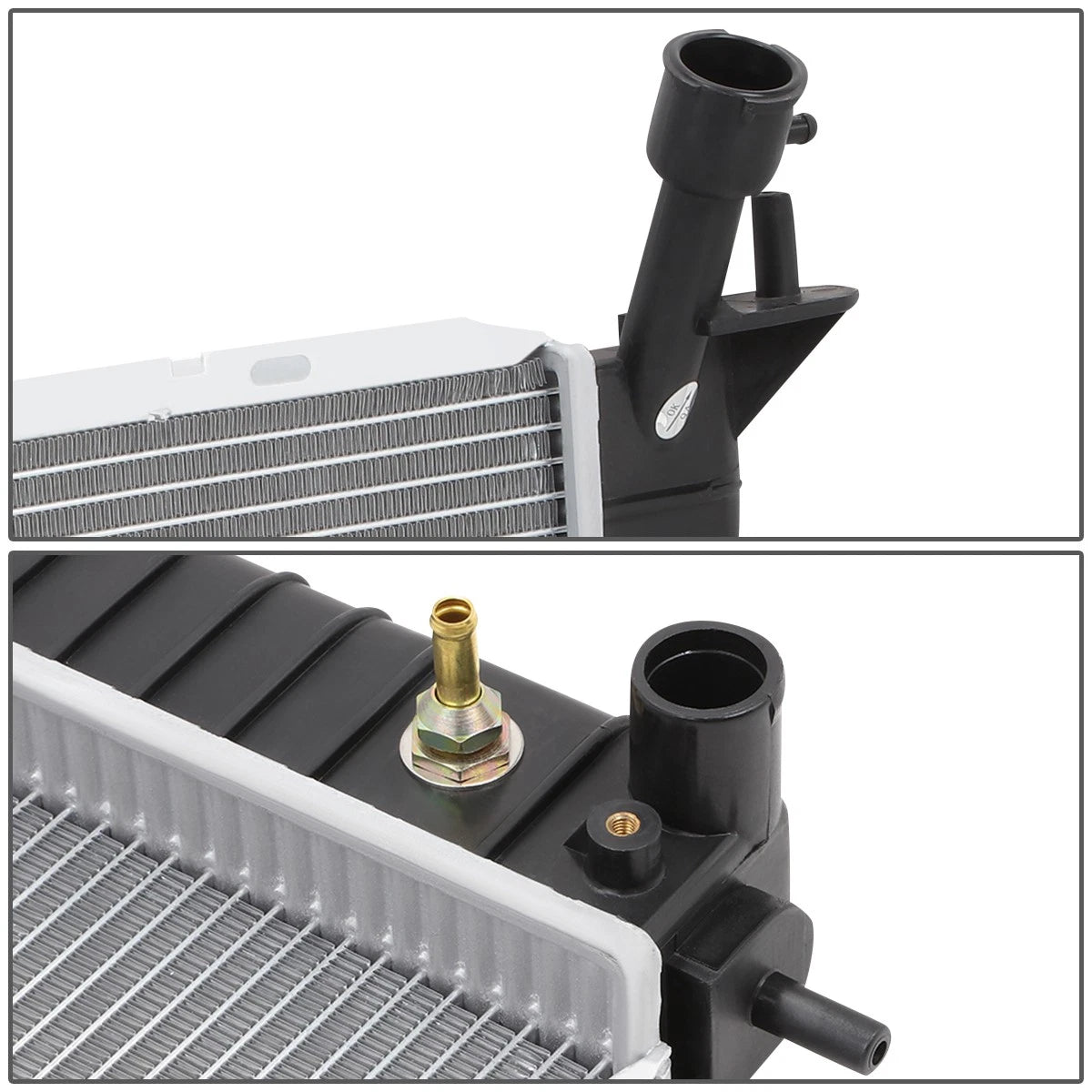 Aluminum Core Radiator for Ford Tempo Ghia 2.3L 3.0L (1992–1994) DPI 1322