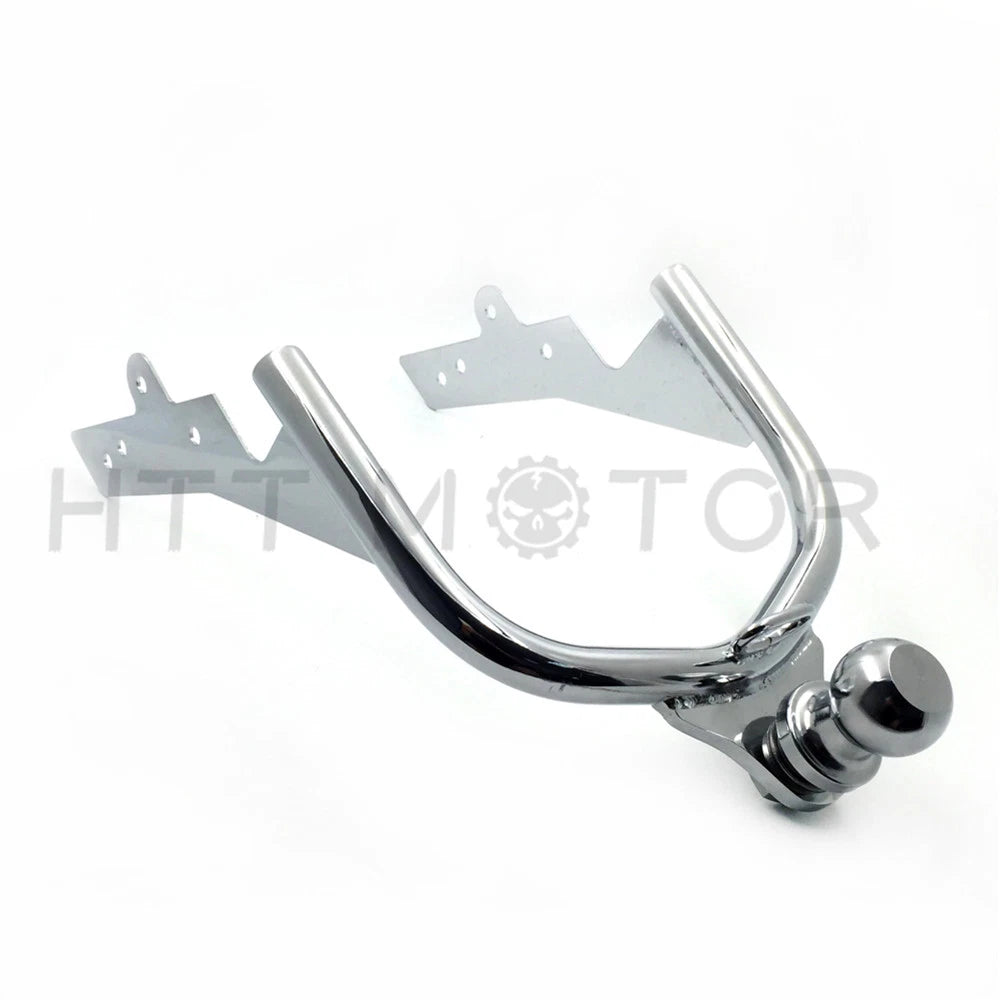 Chrome Trailer Hitch with Ball for Harley Touring Road King FLHR (1994–2008)