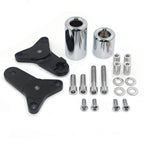 HTT Aluminum Chromed No Cut Frame Slider Crash Protector for Suzuki (2011–2020)
