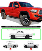 iBoard Running Boards for Toyota Tacoma (2005-2023)