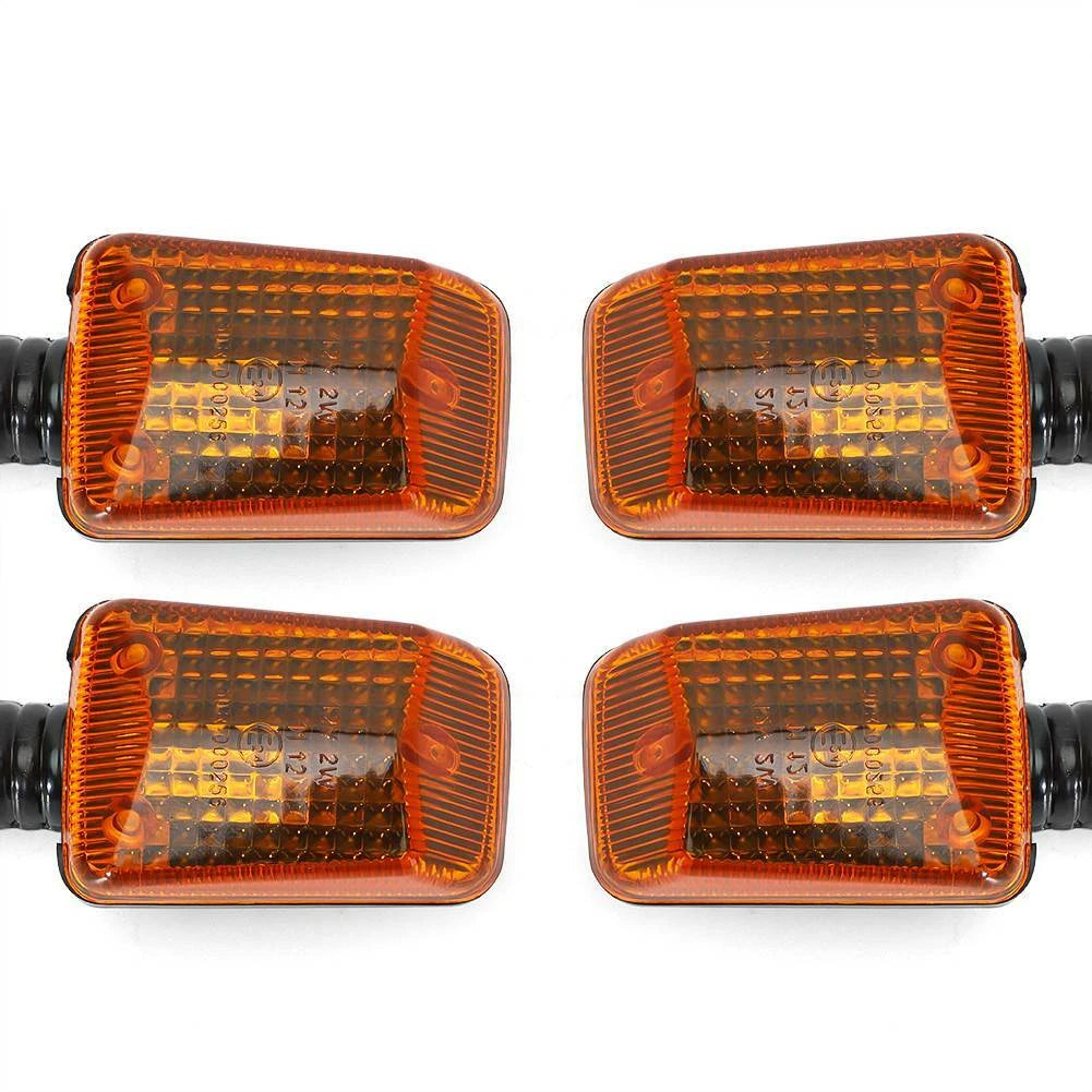 Set of 4 Motorcycle Turn Signals for Honda Nighthawk 250 650 750 Shadow VT750 VT1100