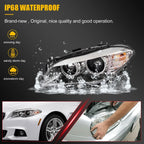 Driver Side Headlight for BMW 550i (2011–2013) with Projector and Bulbs