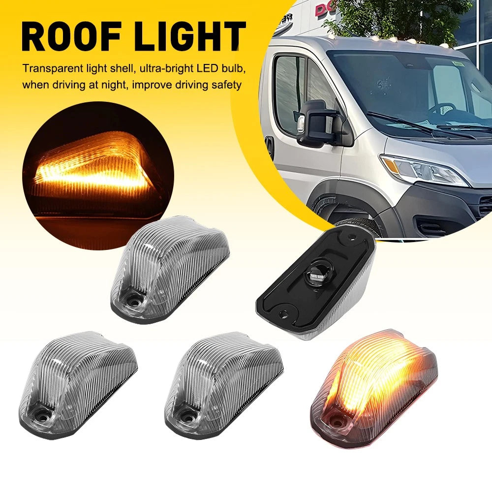 Front Amber Cab Roof Marker Light for Dodge RAM ProMaster 1500 2500 (2014–Present)