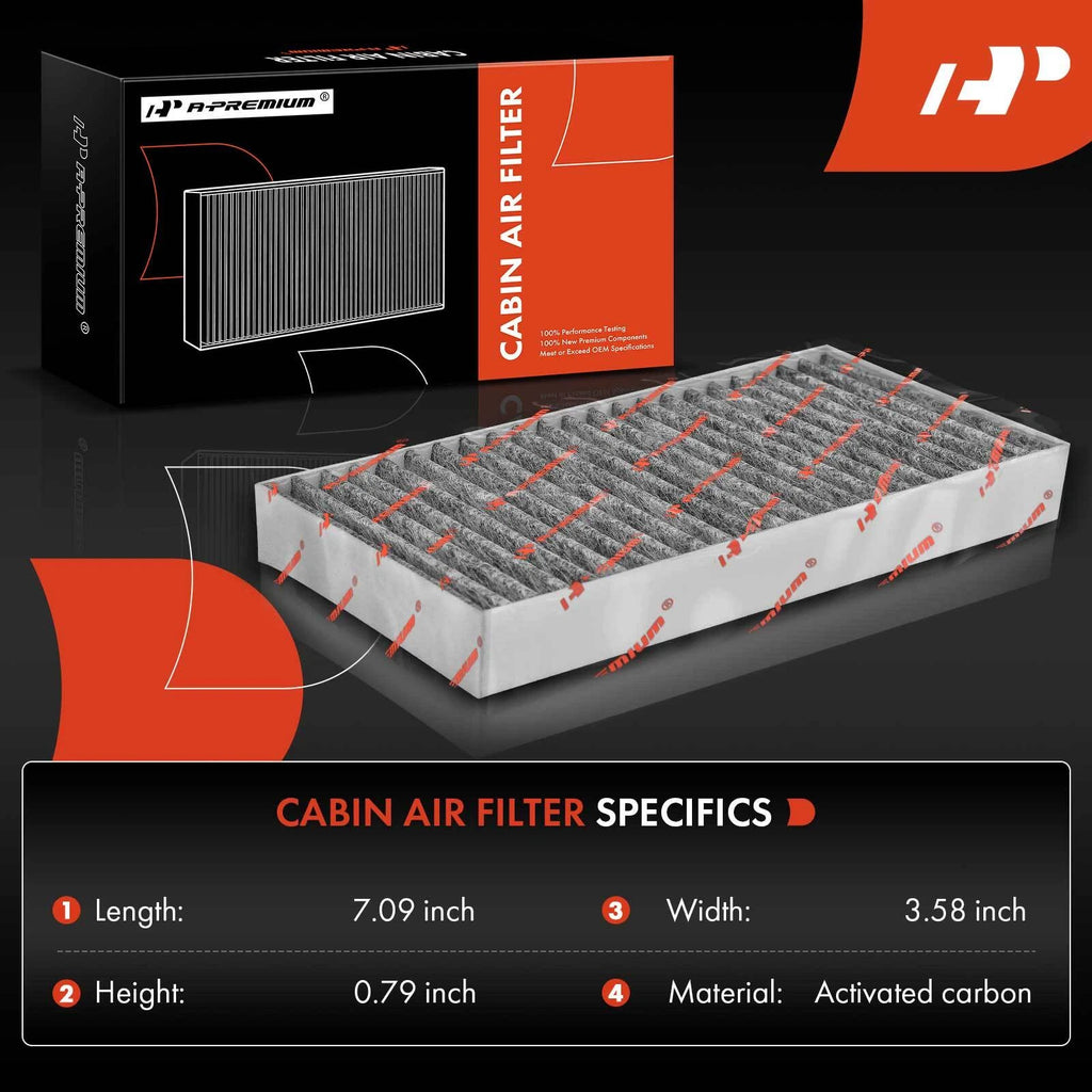 Activated Carbon Cabin Air Filter for Dodge Nitro Jeep Liberty (2007-2011)