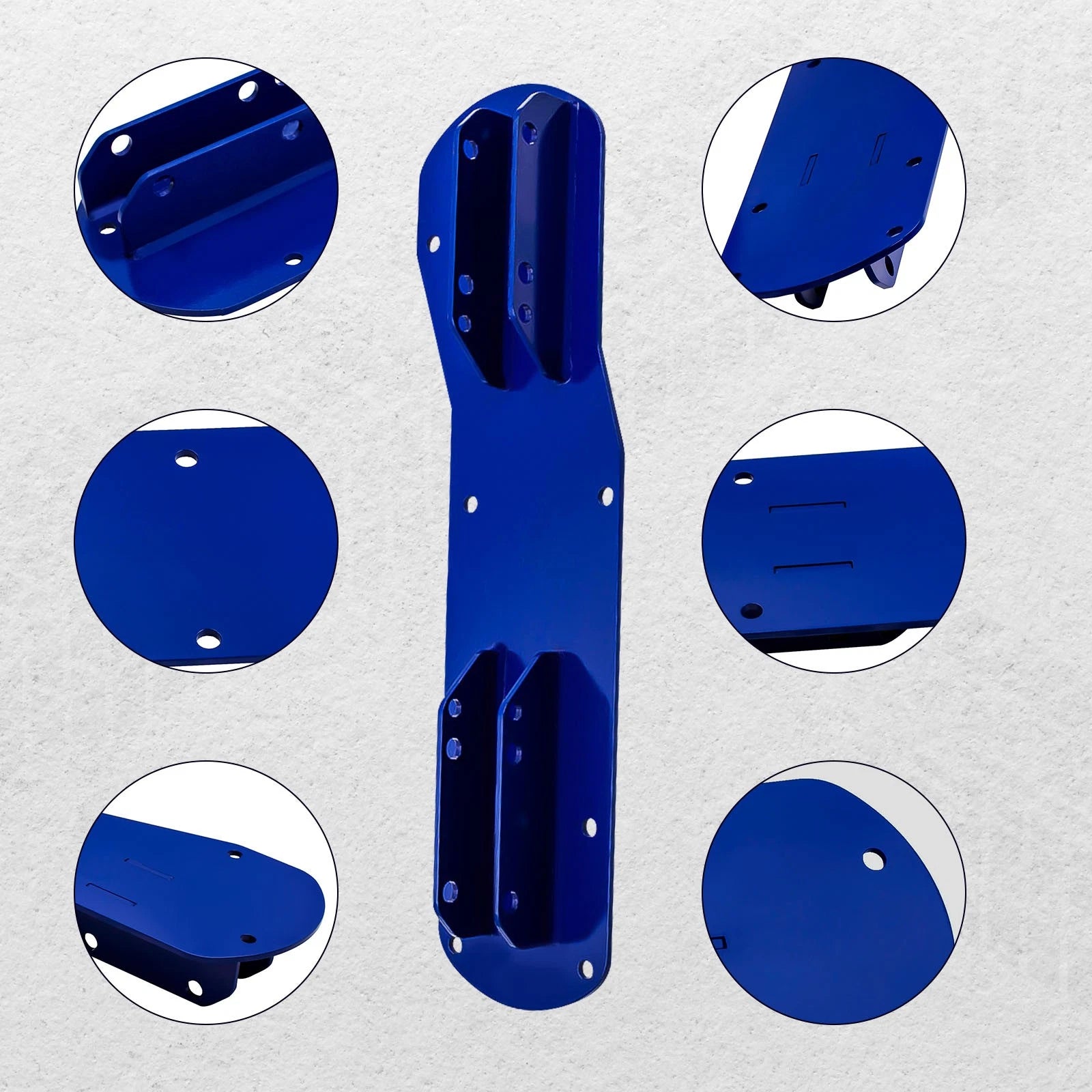 Third Row Seat Bracket Hardware Set for Jeep Wrangler JK Unlimited (2007-2018)