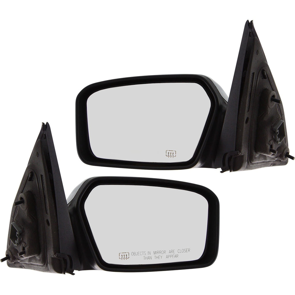 Set of 2 Power Heated Mirrors for Lincoln Zephyr (2007–2010) Chrome