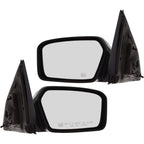 Set of 2 Power Heated Mirrors for Lincoln Zephyr (2007–2010) Chrome
