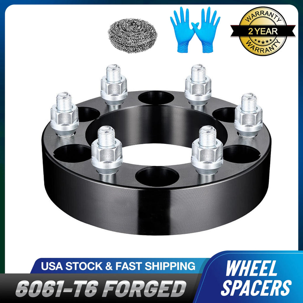 6x5.5 Wheel Spacers Adapters 1.5" 7/16-20 for Chevy GMC (K10 Blazer)