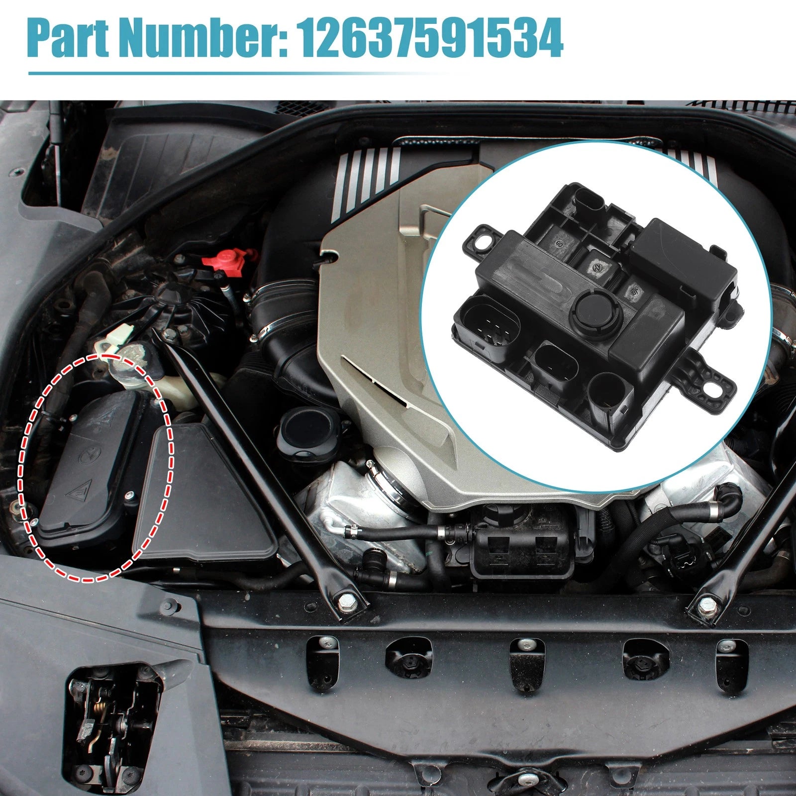 Integrated Power Supply Module for BMW 228i (2012–2016) No. 12637591534, 745060769077