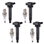 Ignition Coil and Spark Plug Set for Toyota Solara 2.4L (2007–2008)