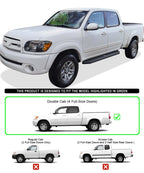 Running Boards for Toyota Tundra Double Cab (2004-2006)