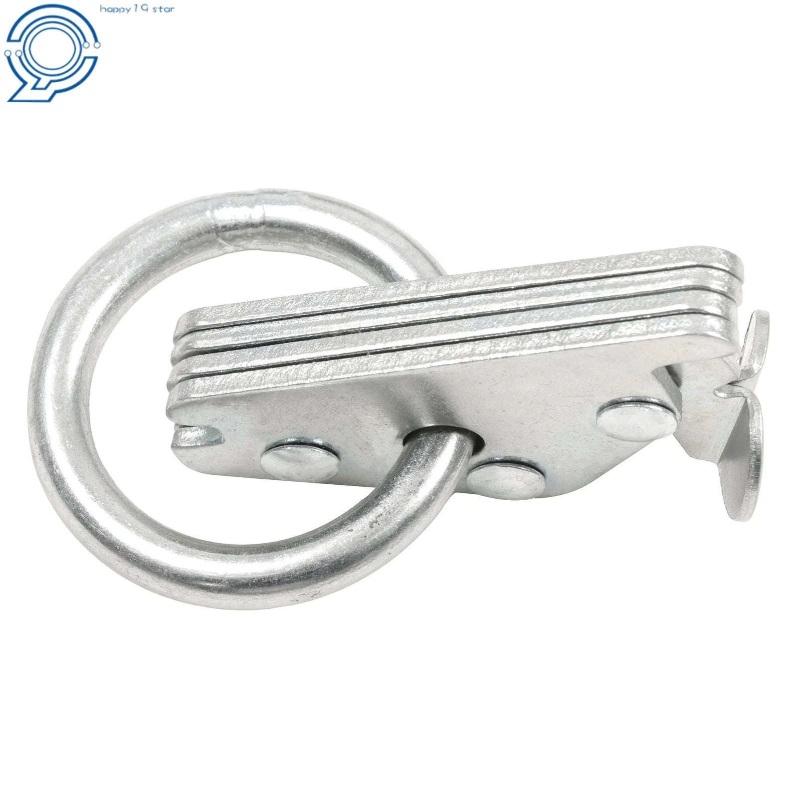 Set of 6 E-Tracks with End Covers, O-Rings, and Tie Straps for Trailers