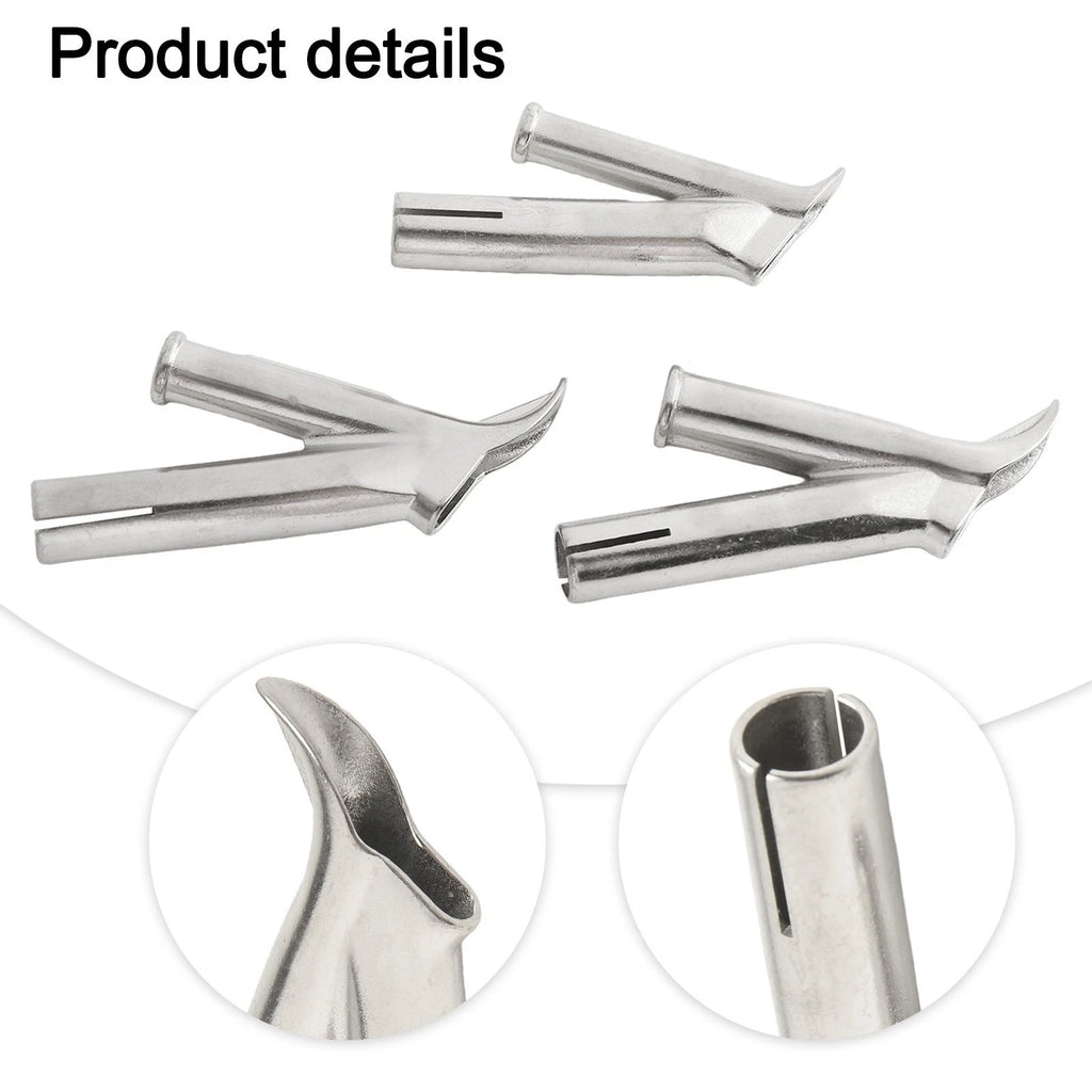 3PC Stainless Steel Nozzle Set for Plastic Welding