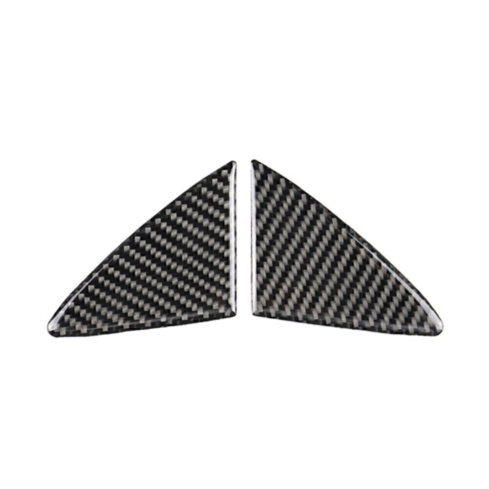 Carbon Fiber Front Grille Grill Cover Trim for Mazda 3 Axela (2014–2016)
