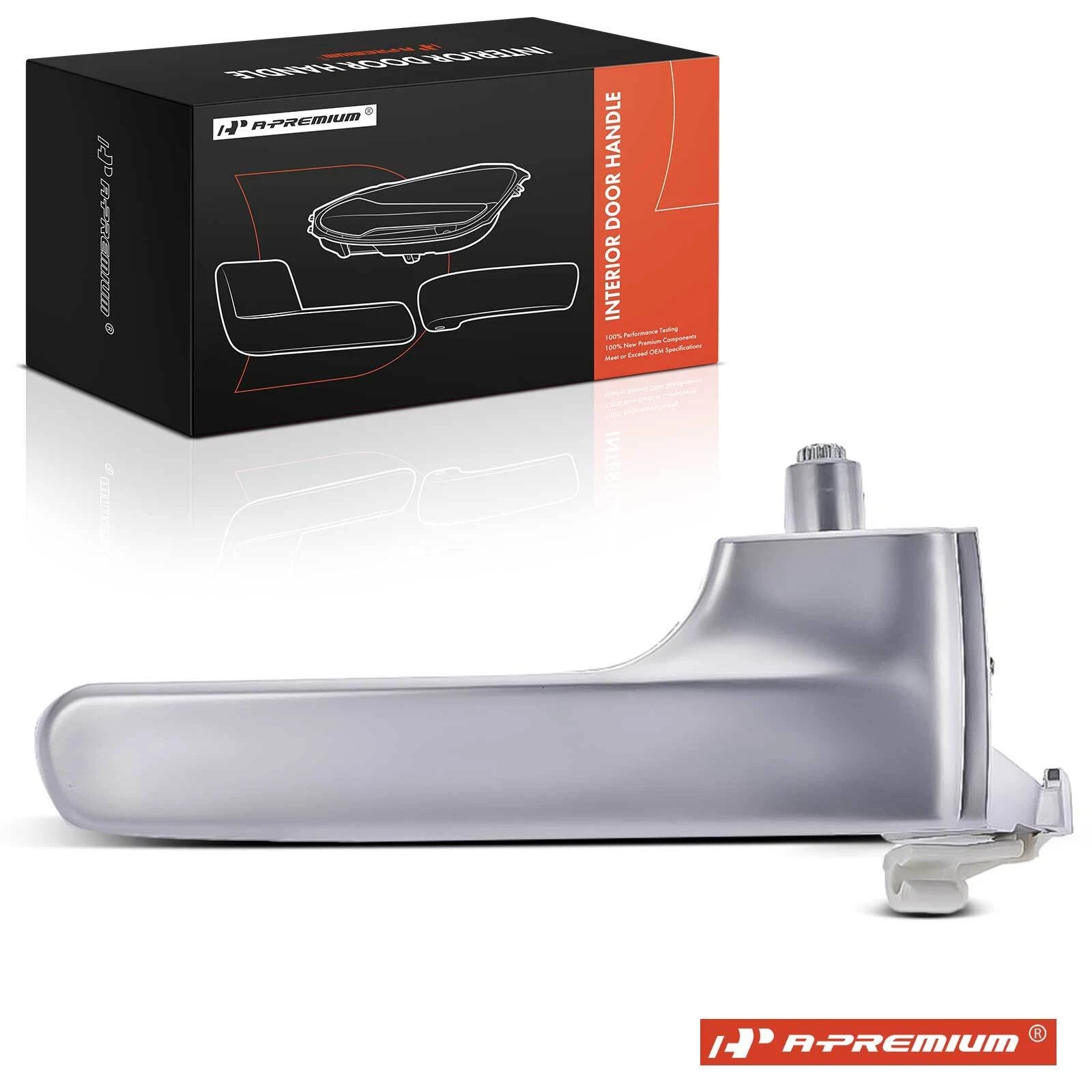 Right Silver Chrome Interior Door Handle for Jeep Liberty (2008–2012)