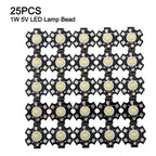 25pcs 1W 5V LED Lamp Beads for Floodlight Performance