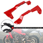 Rear Tail Seat Side Fairing Covers for Yamaha Tracer 9 GT (2021–2022) Red T9