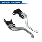 Short Brake Clutch Levers for Suzuki GSX-8S (2023–2025) - Solid Titanium, 1 Pair