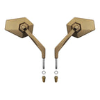 Gold Rear-View Mirrors for Harley CVO Road Glide (2023-2024)