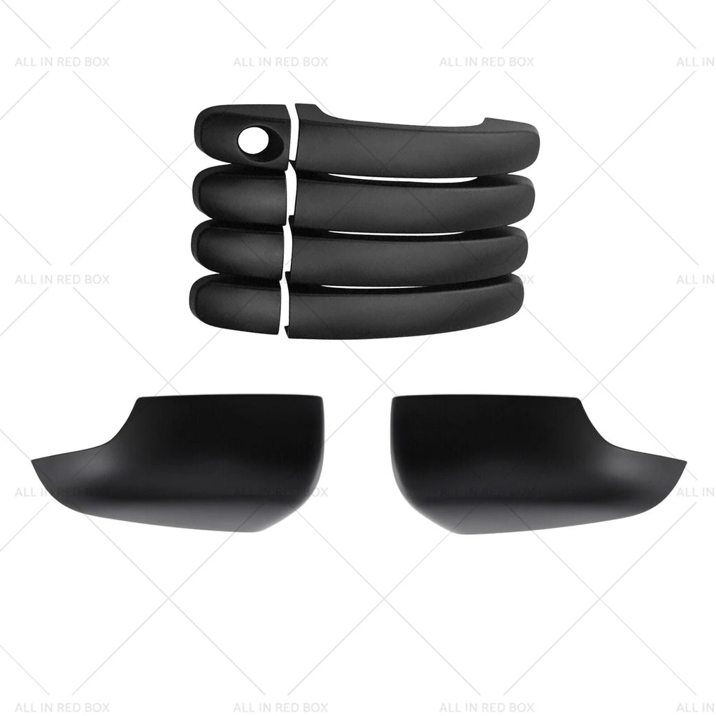 Side Mirror Cover & Door Handle Cover for Ford Ranger Raptor (2018–2022)