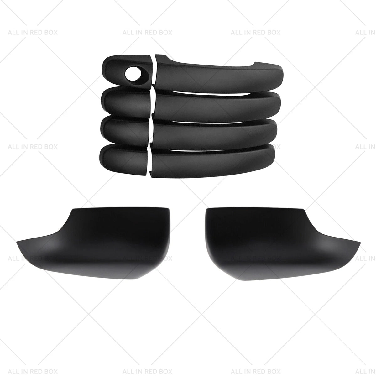 Side Mirror Cover & Door Handle Cover for Ford Ranger Raptor (2018–2022)