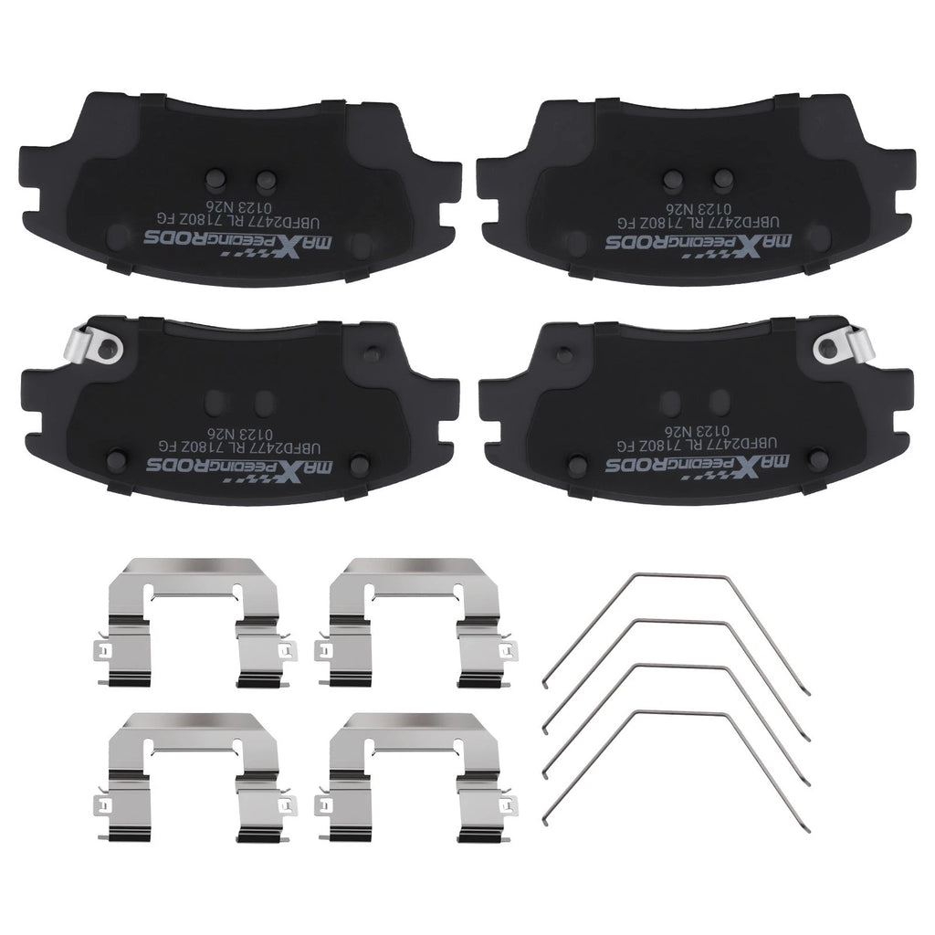 Front Ceramic Brake Pads Kit for Hyundai Elantra Tucson Kia Sportage (2016–2022)