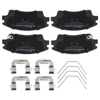 Front Ceramic Brake Pads Kit for Hyundai Elantra Tucson Kia Sportage (2016–2022)