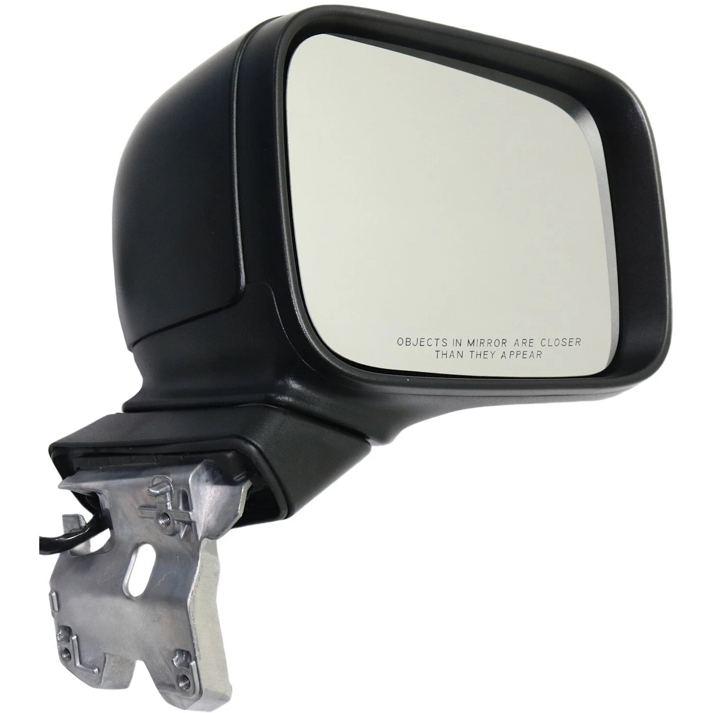 Set of 2 Mirrors for Jeep Renegade (2015–2018) Black