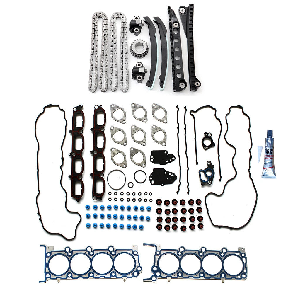 Timing Chain Kit & Head Gasket Set for Ford F-150 F-350 Lincoln 5.4L (2004–2006)