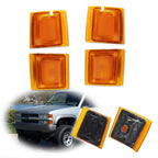 Amber Front Corner Side Marker Light Set for Chevy GMC C/K Pickup (1994–2000)