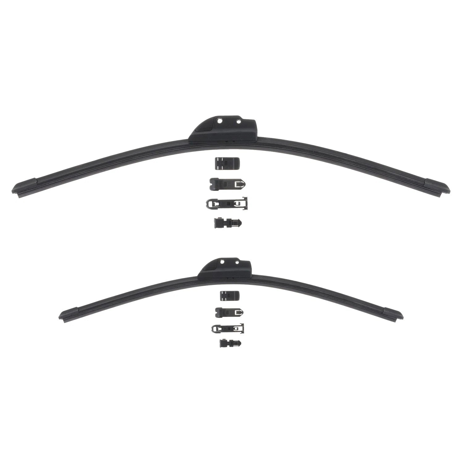 2X Windshield Wiper Blades for Bosh Clear Advantage (24" LH & 20" RH)