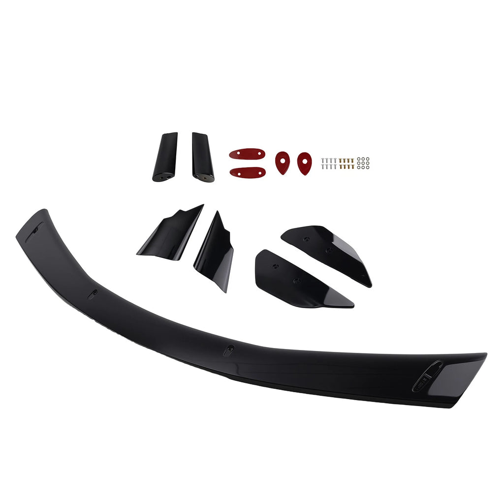 Black ABS Trunk Wing Spoiler for Chevrolet Corvette C8 (2020–2024)