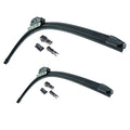 2X Valeo Beam Titanium Windshield Wiper Blades for