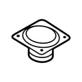 Genuine OEM Rear Speaker for BMW 525i 528i 530i 540i 740i 740iL 750iL (1995–2003)