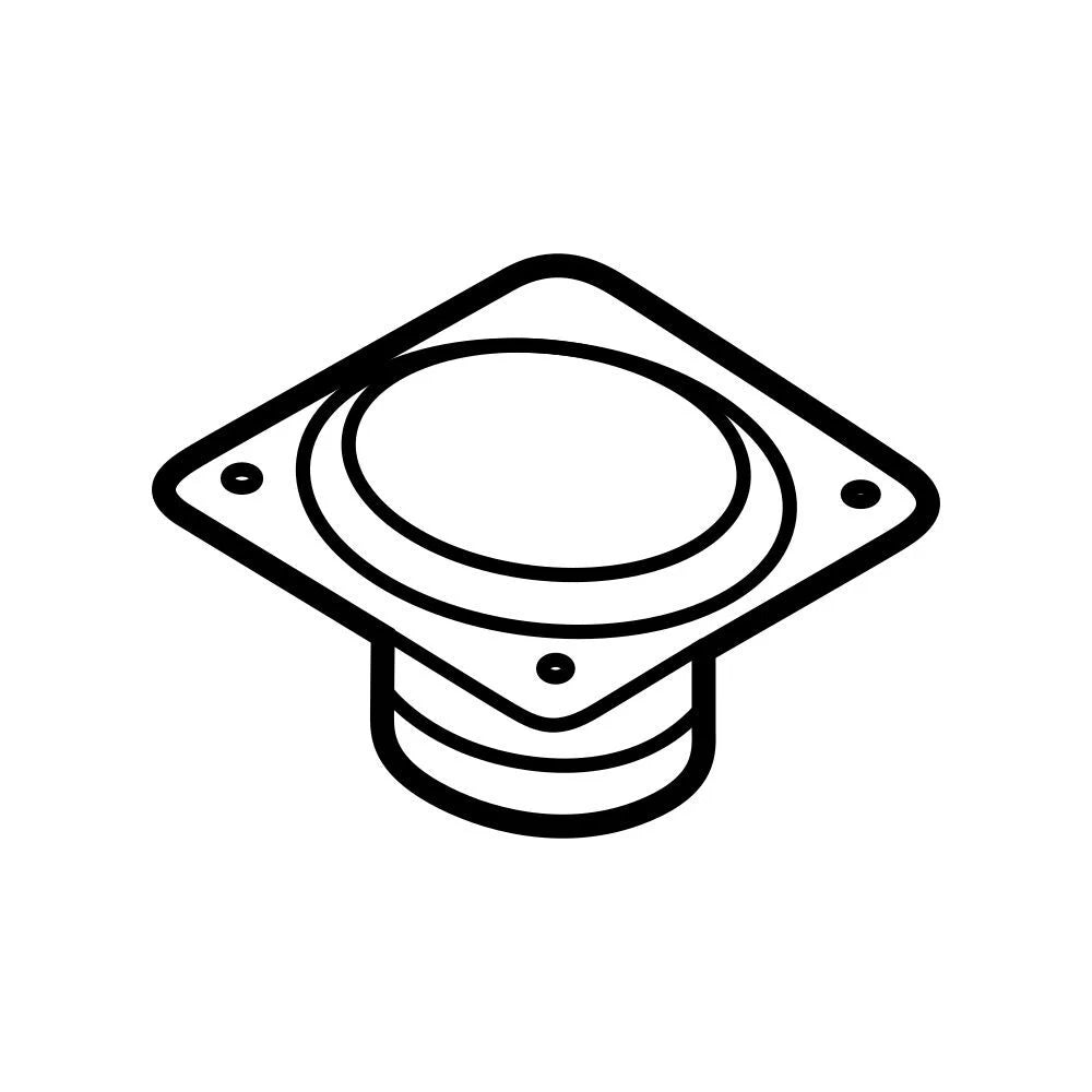 Genuine OEM Rear Speaker for BMW 525i 528i 530i 540i 740i 740iL 750iL (1995–2003)