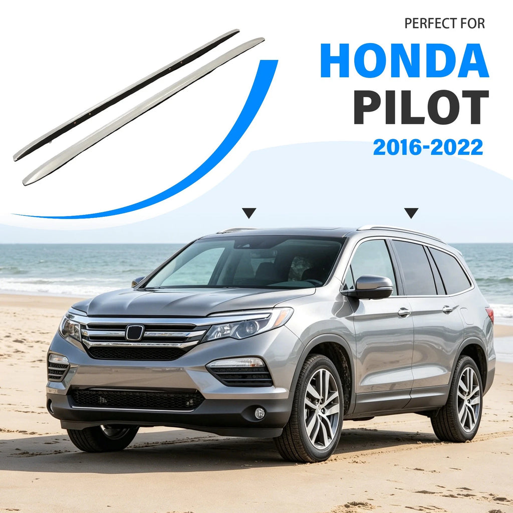 Pair Roof Rack Side Rails for Honda Pilot (2016–2022)