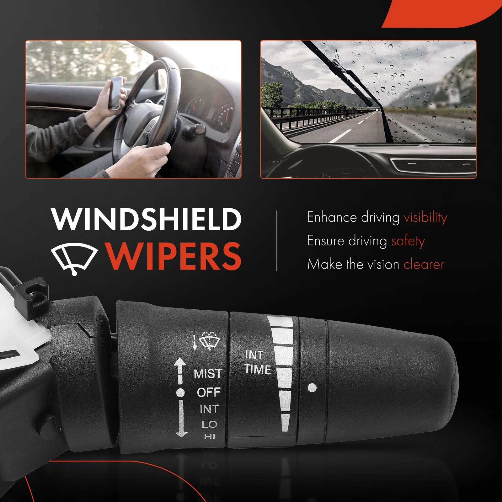 Windshield Wiper Switch for Nissan Versa (2007-2011)