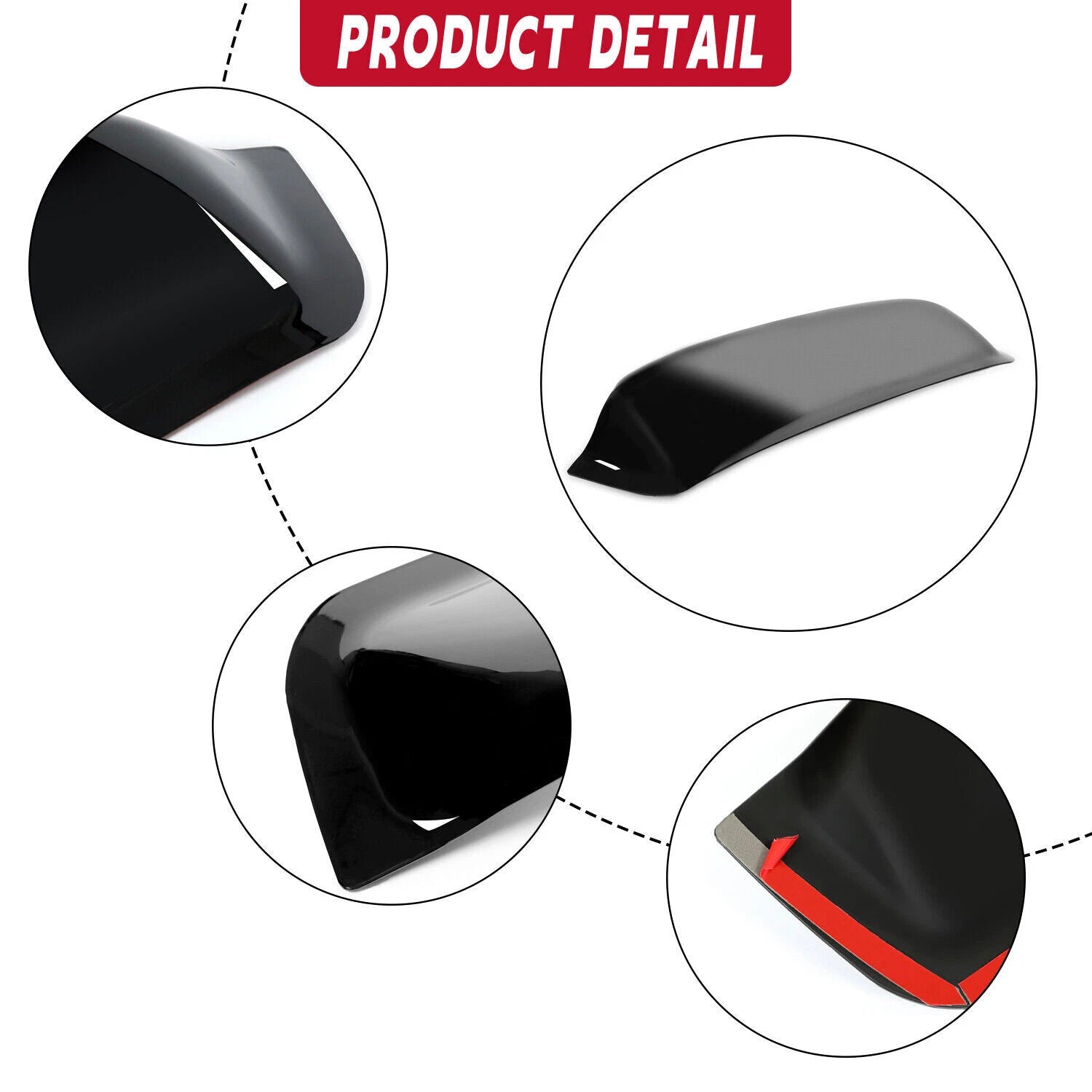 Rear Window Roof Visor Spoiler for Acura RSX DC5 (2002-2006)