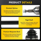 Front Passenger CV Axle Shaft Assembly for Infiniti QX50 (2019)