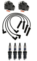 2X Ignition Wires & 4 Spark Plugs Kit for Chevy Cavalier 2.2L (1998–1999)