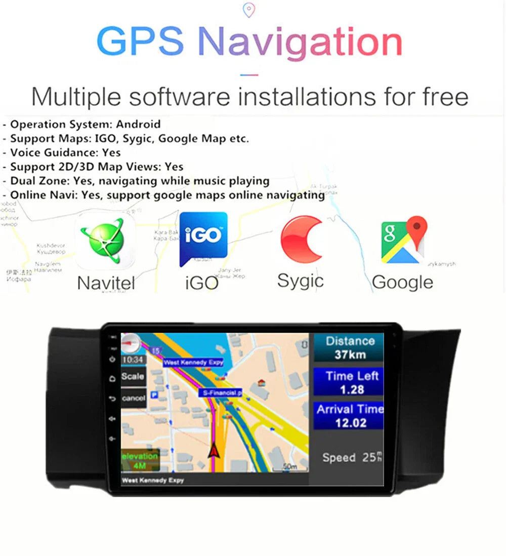 9" Android 11 GPS Stereo Radio for 12-16 Toyota 86 GT86 Subaru BRZ
