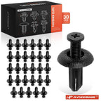 30Pcs 8mm Nylon Bumper Retainer Clip for Dodge Avenger (2008–2014)