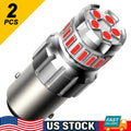 2X Red LED Brake Stop Tail Light Bulb for BMW Audi (YYYY–YYYY)