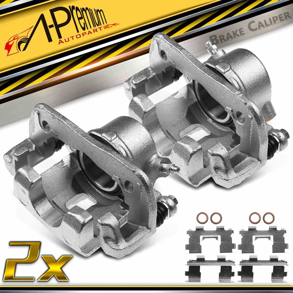 Pair Front Disc Brake Calipers for Chevy Geo Tracker Suzuki Sidekick (1989–1998)