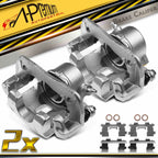 Pair Front Disc Brake Calipers for Chevy Geo Tracker Suzuki Sidekick (1989–1998)