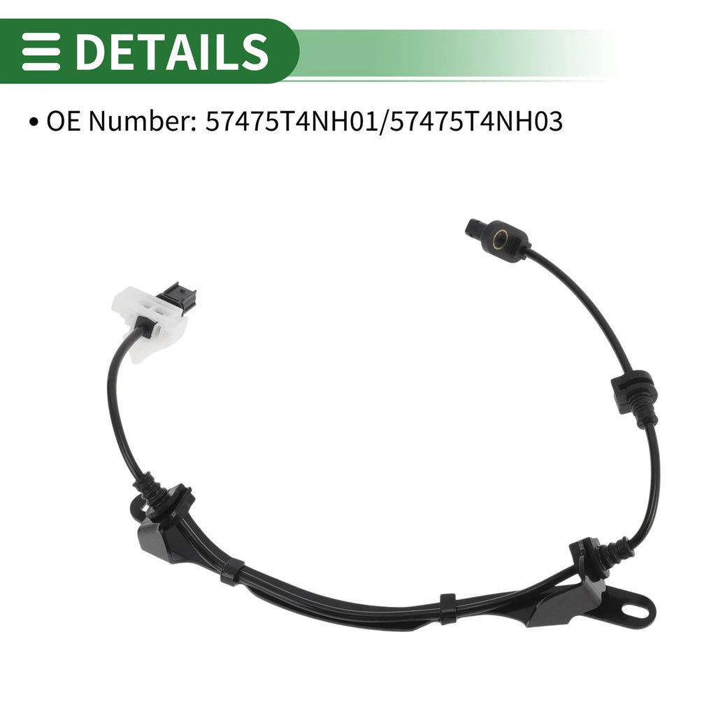 ABS Wheel Speed Sensor No. 57475T4NH01 for Honda Jade FR1 (2013–2016)