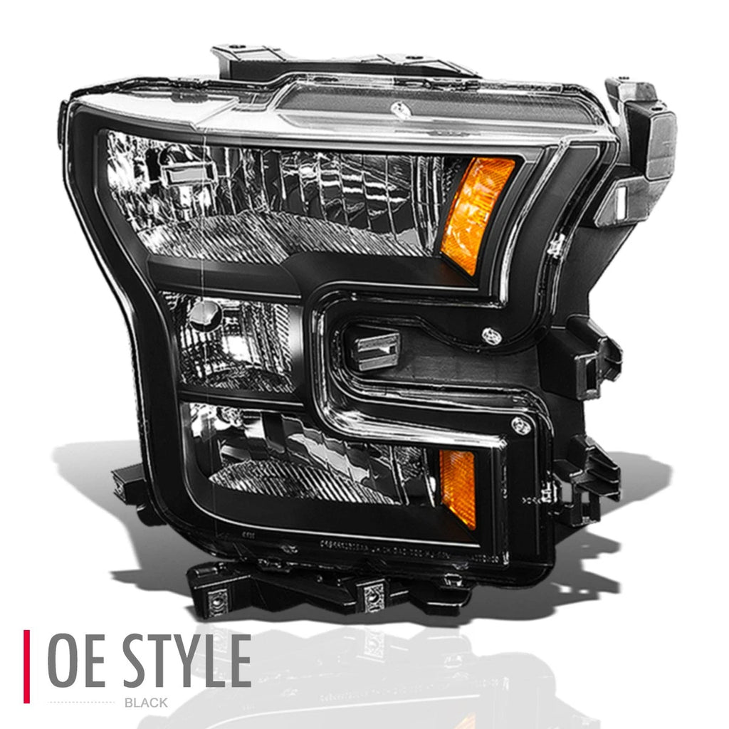 OE Style Front Driving Headlight Lamp Right for Ford F150 (2015–2017) FO2503335