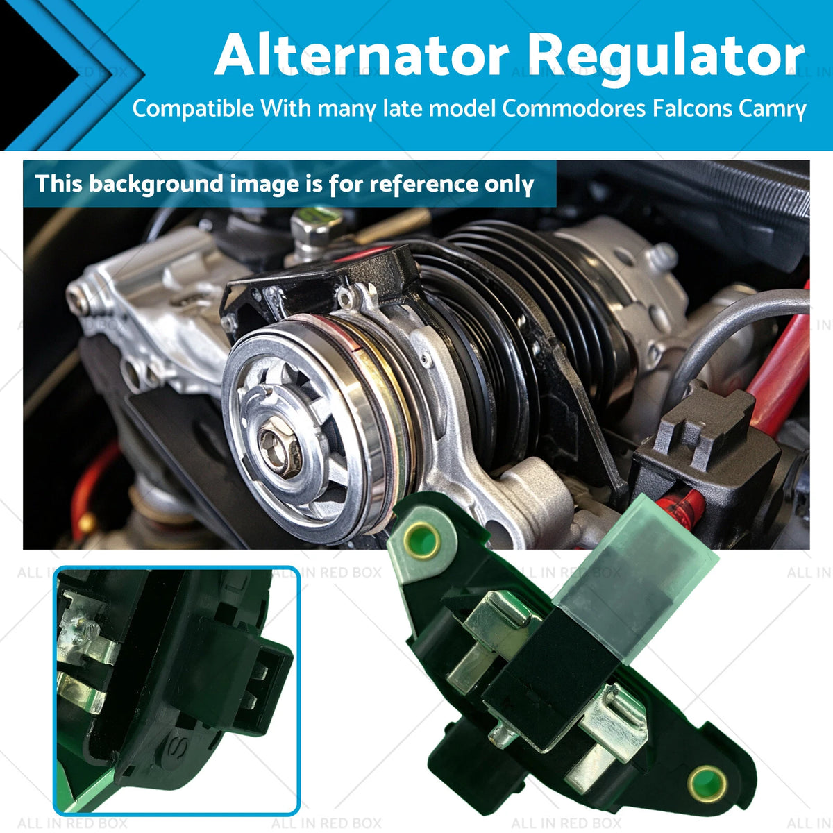 Alternator Regulator for Ford Fairlane/Fairmont/Falcon/LTD (1960–2000)